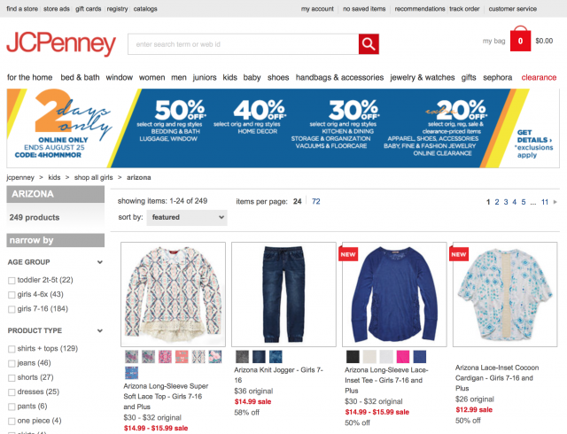 JCPenney Affiliate Programma