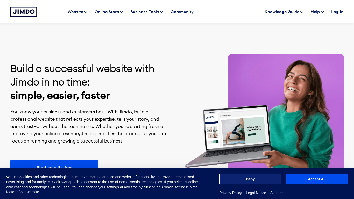 Jimdo Affiliate Programma
