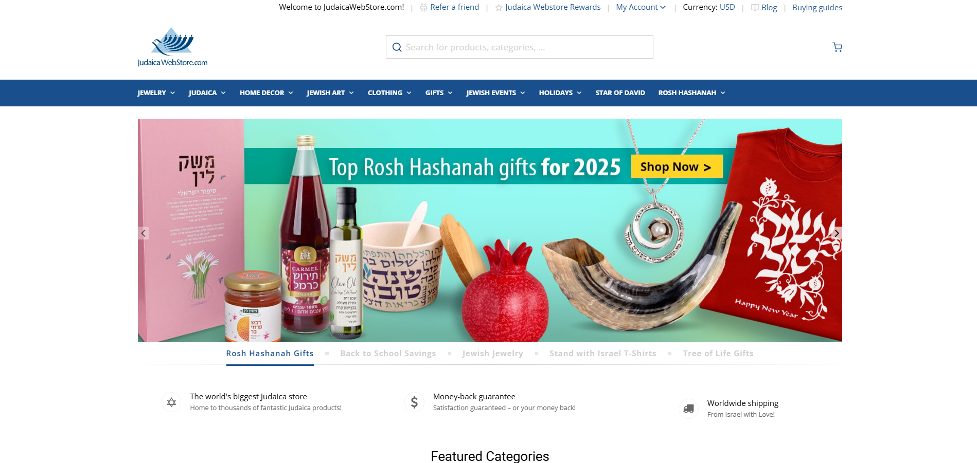 Judaica WebStore Affiliate Programma