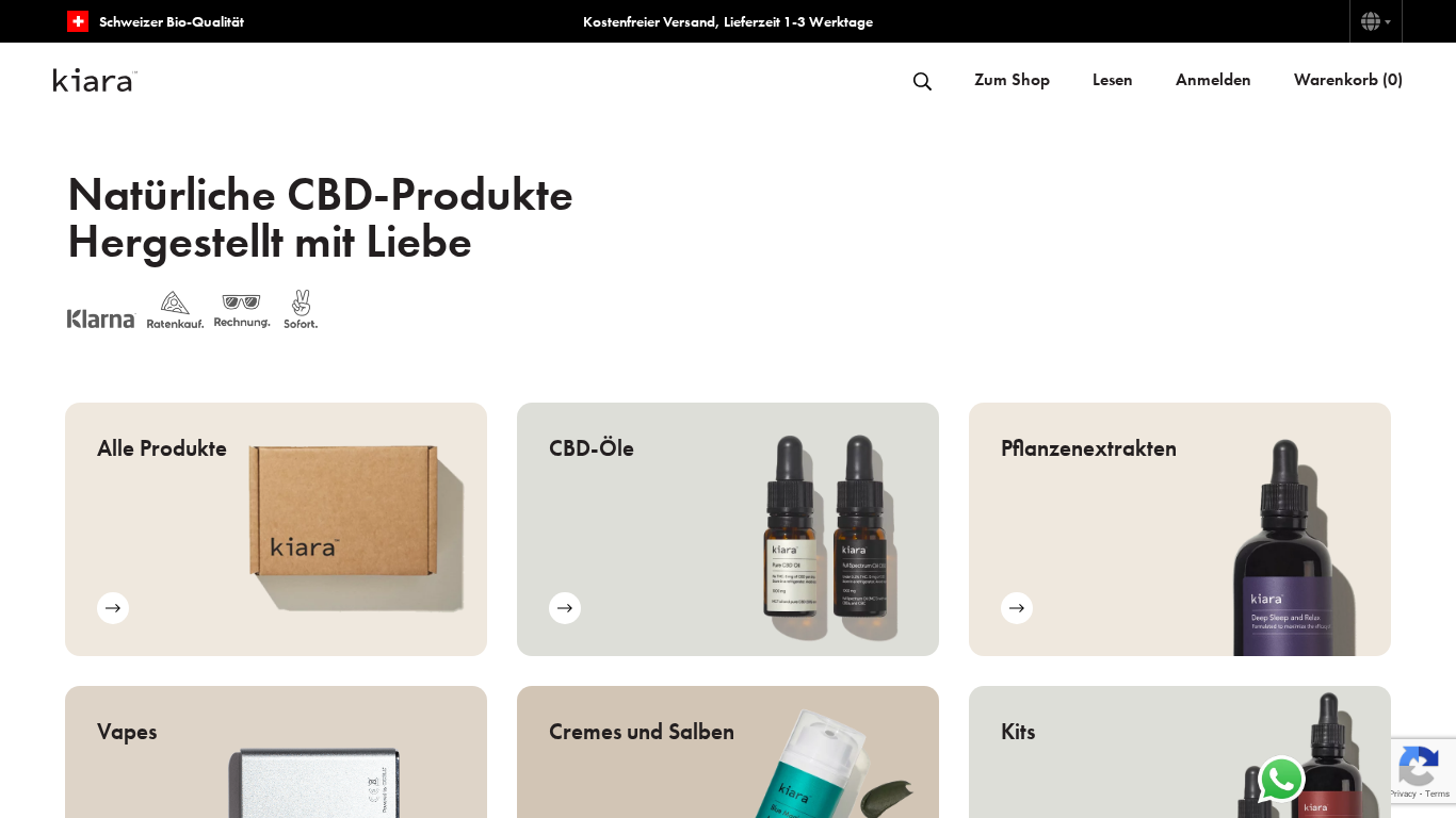 Kiara Naturals Affiliate Programma
