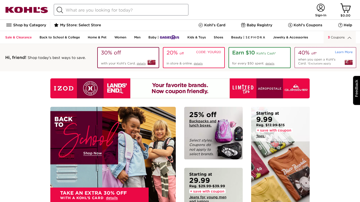 Kohl's Affiliate Programma