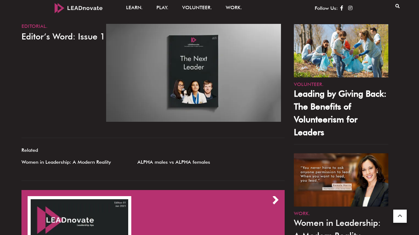 Leadnovate Affiliate Programma