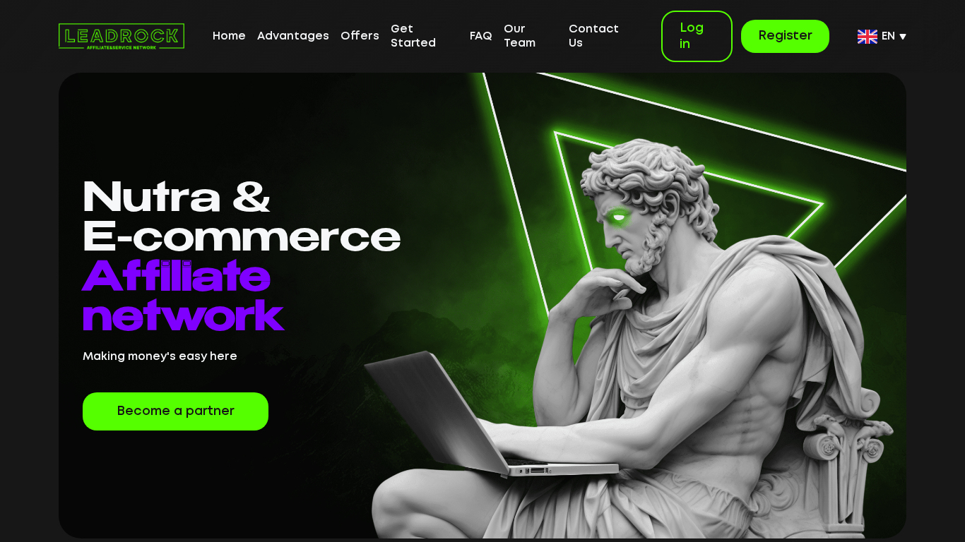 Leadrock Affiliate Programma