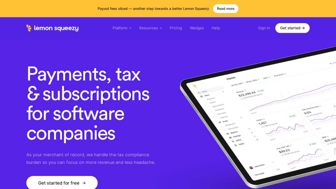 Lemon Squeezy Affiliateprogramma
