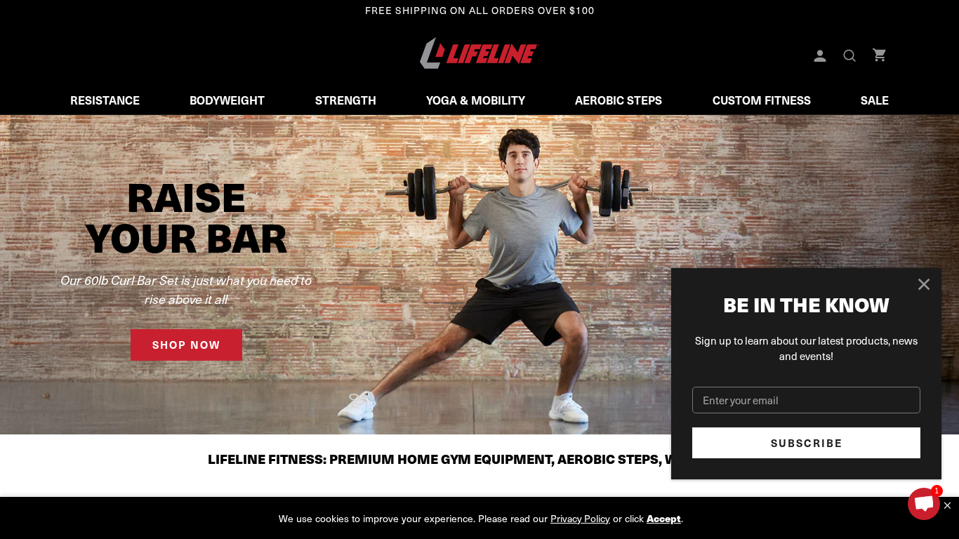 Lifeline Fitness Affiliate Programma