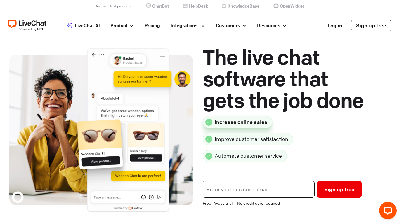LiveChat Affiliate Programma