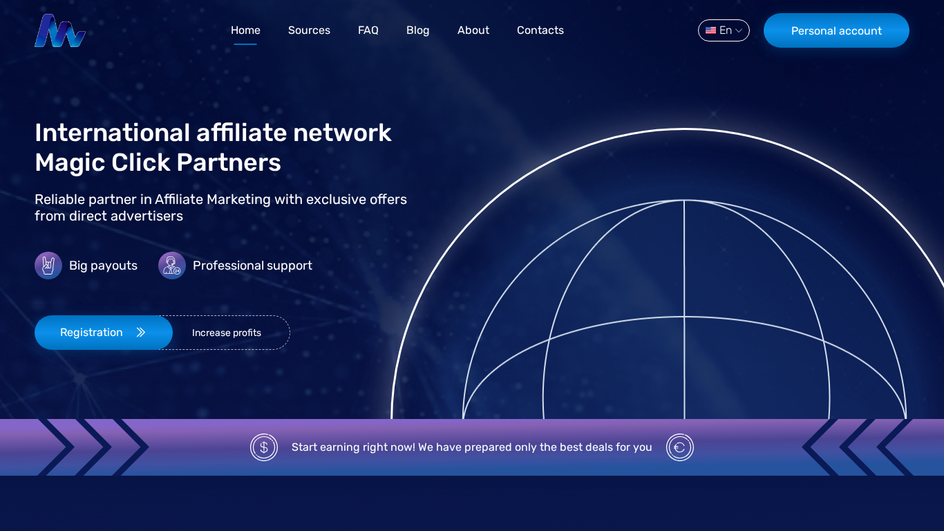 Magic Click Partners Affiliate Programma
