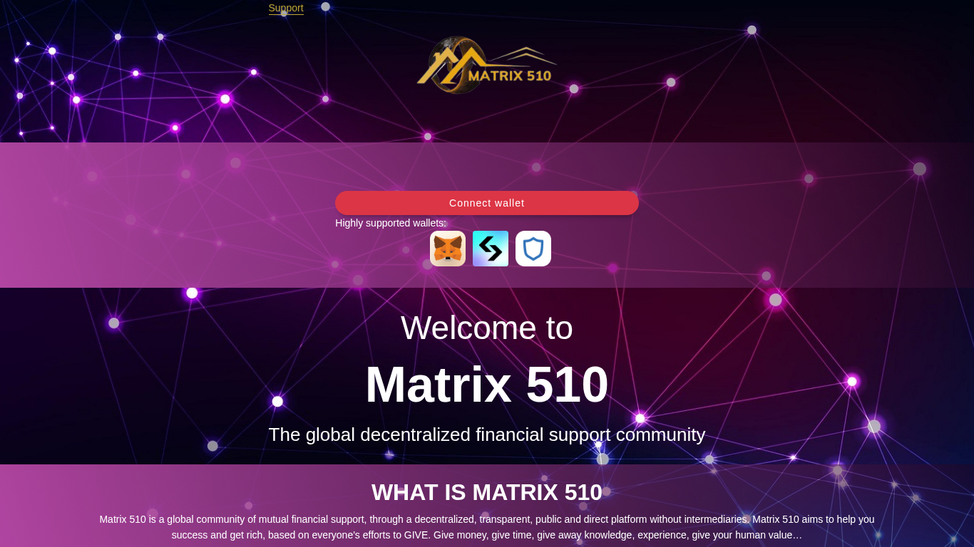 Matrix 510 Affiliate Programma