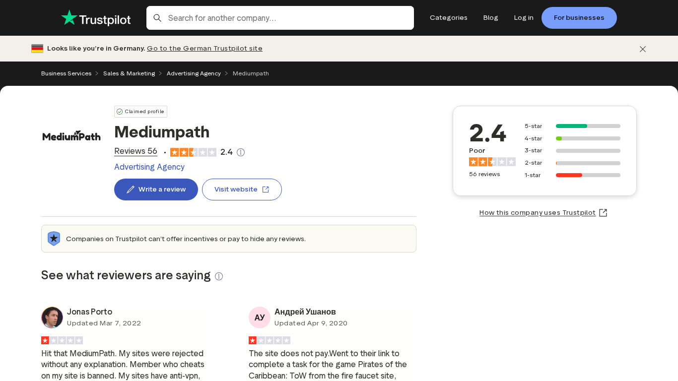 MediumPath Affiliate Programma