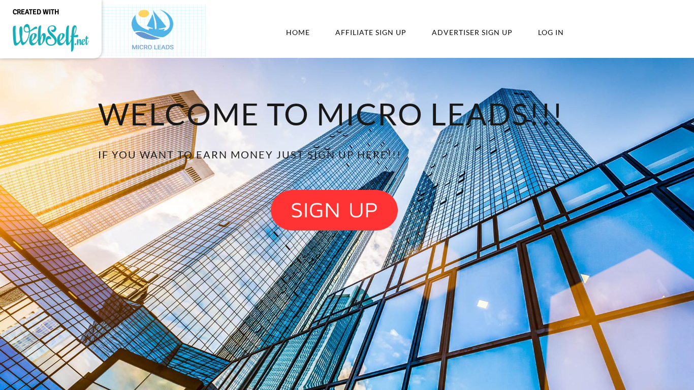 Micro Leads Affiliate Programma