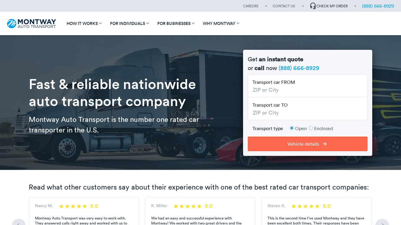 Montway Auto Transport Affiliate Programma
