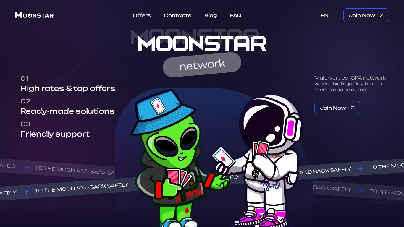 Moonstar Network Affiliate Programma