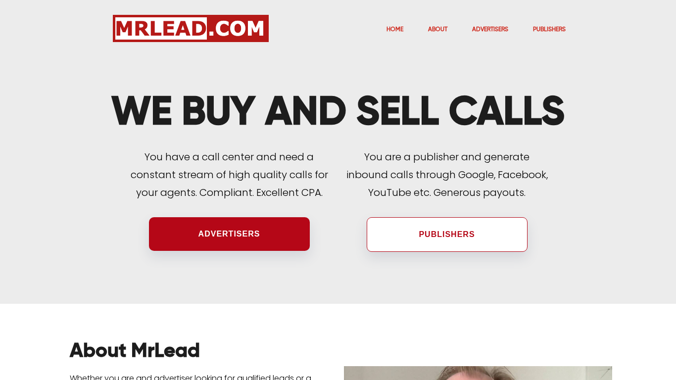 MrLead Affiliate Programma