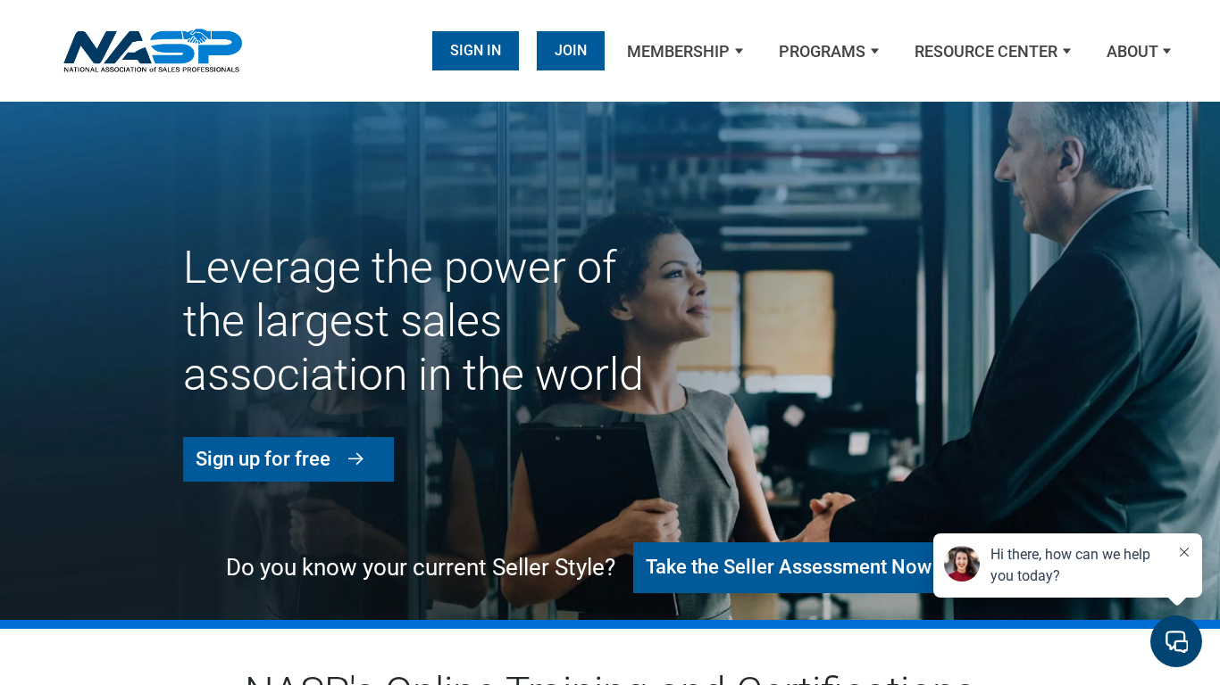NASP Affiliate Programma