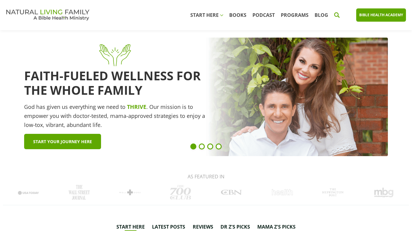 Natural Living Family Affiliate Programma