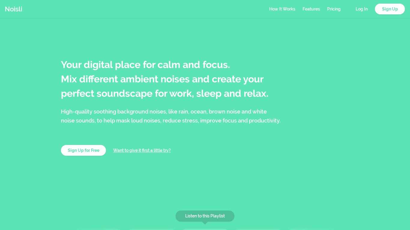 Noisli Affiliate Programma