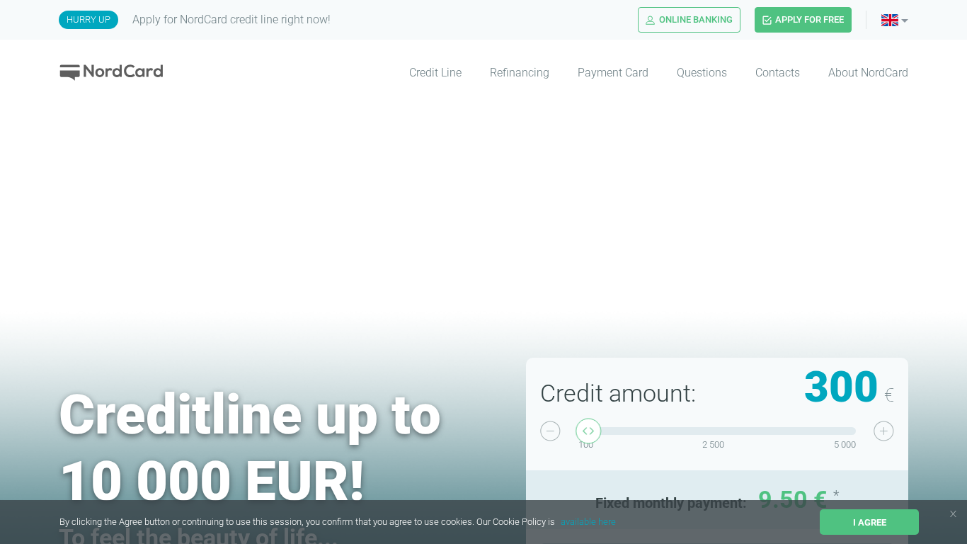 NordCard Affiliate Programma