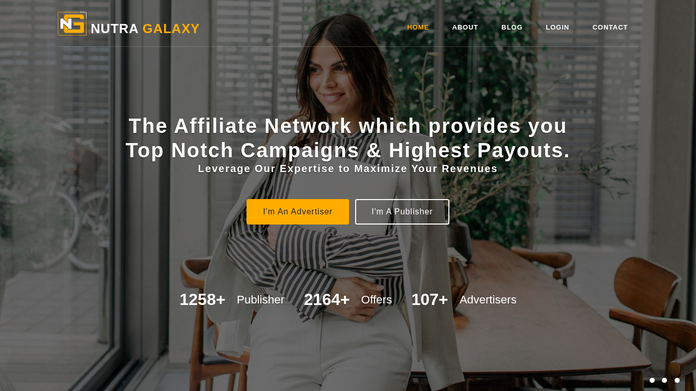 Nutra Galaxy Affiliate Programma