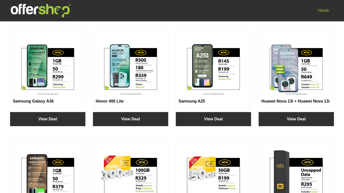 Offershop Affiliate Programma