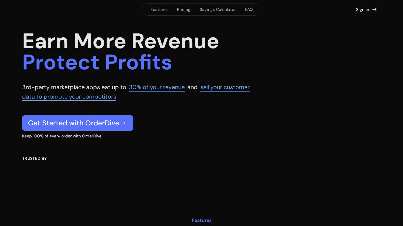 OrderDive Affiliate Programma