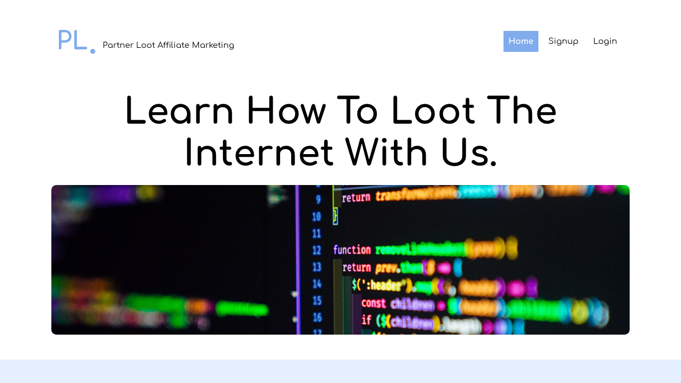 Partner Loot Affiliate Programma