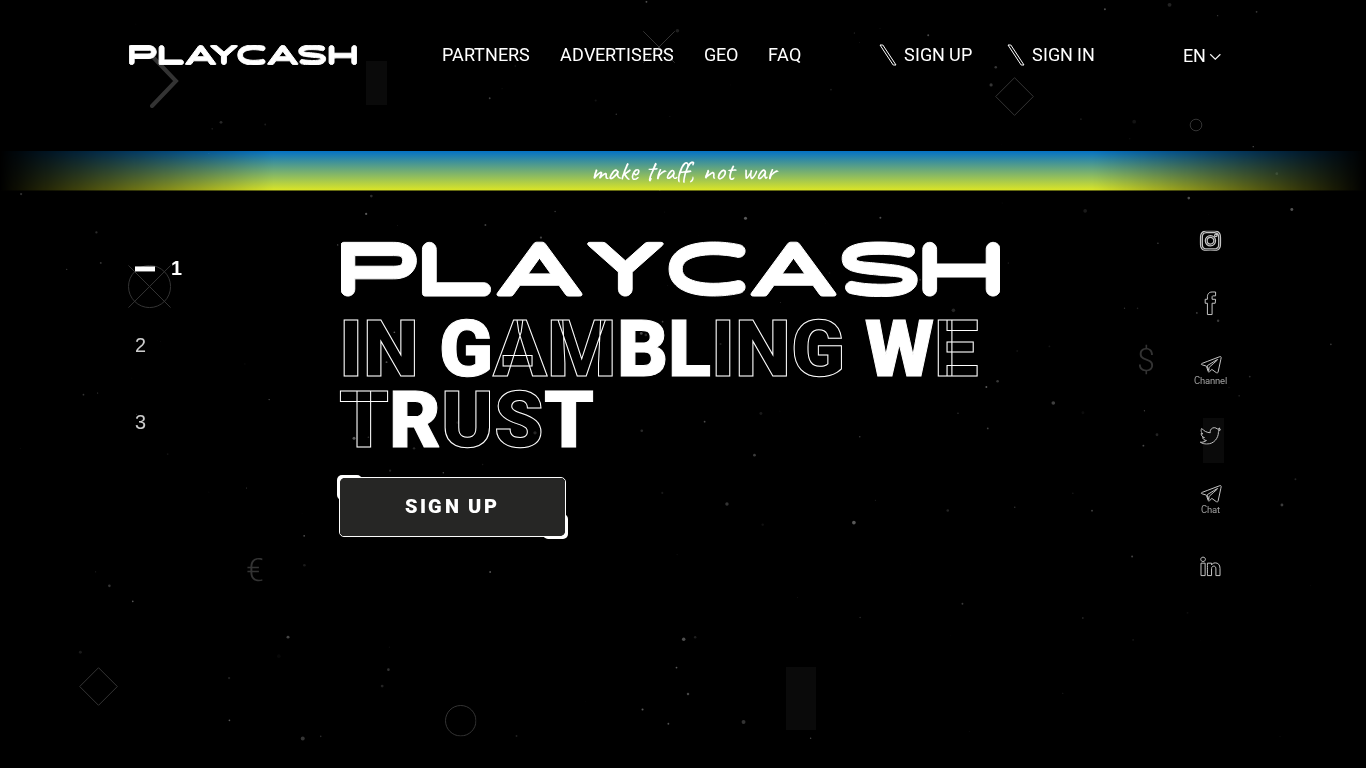 PlayCash Affiliate Programma