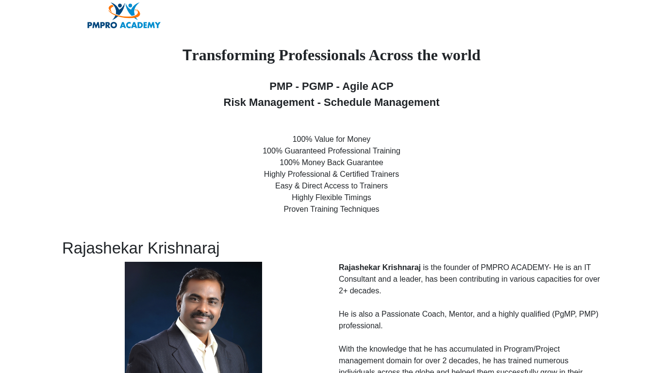PM PRO Academy Affiliate Programma