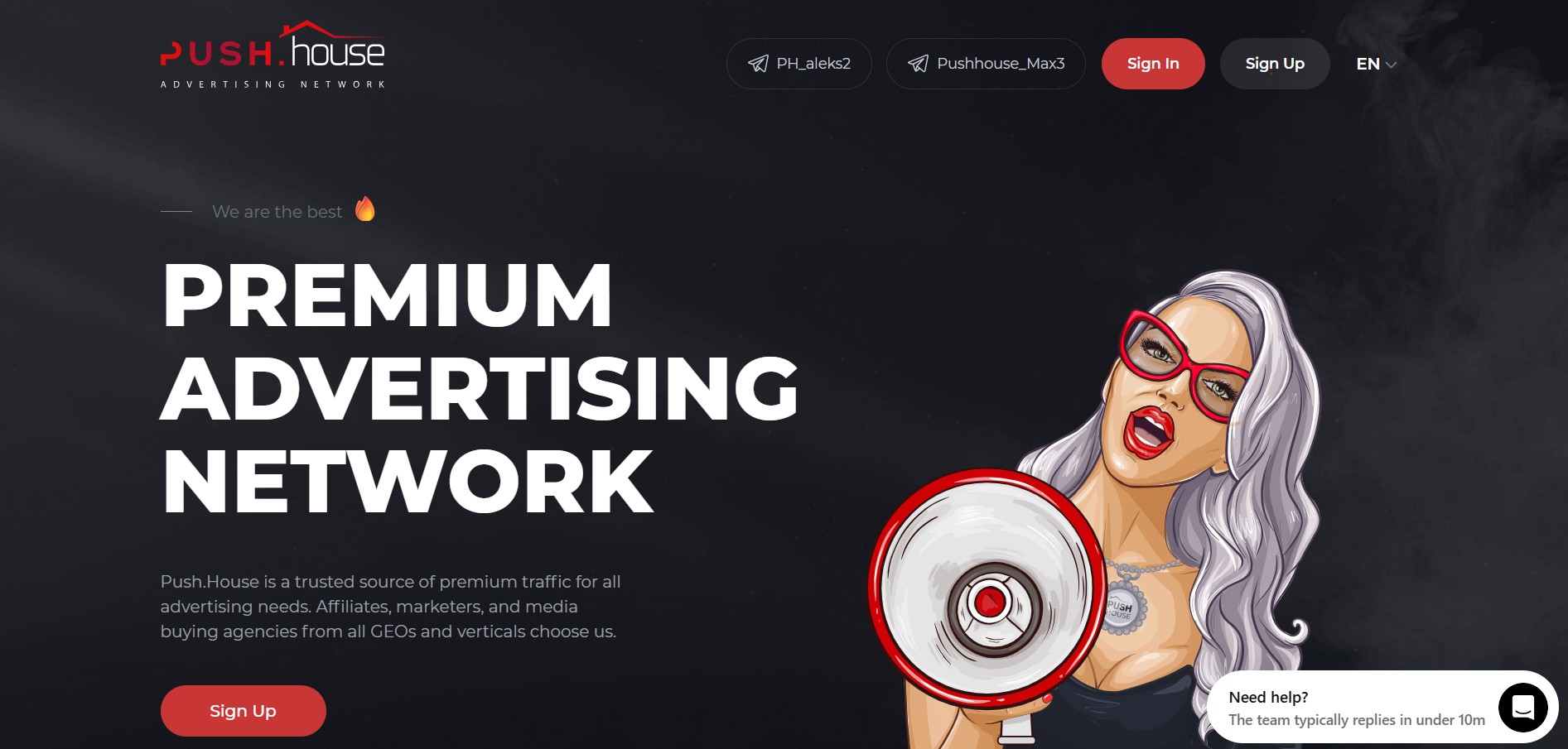 Push.House Affiliate Programma