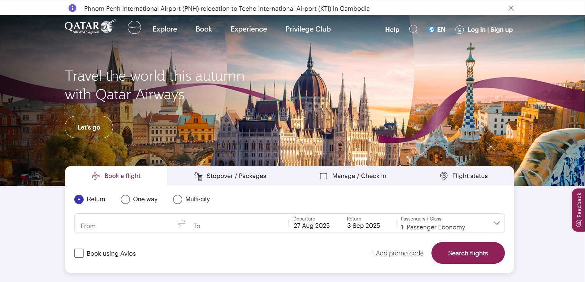 Qatar Airways Affiliateprogramma