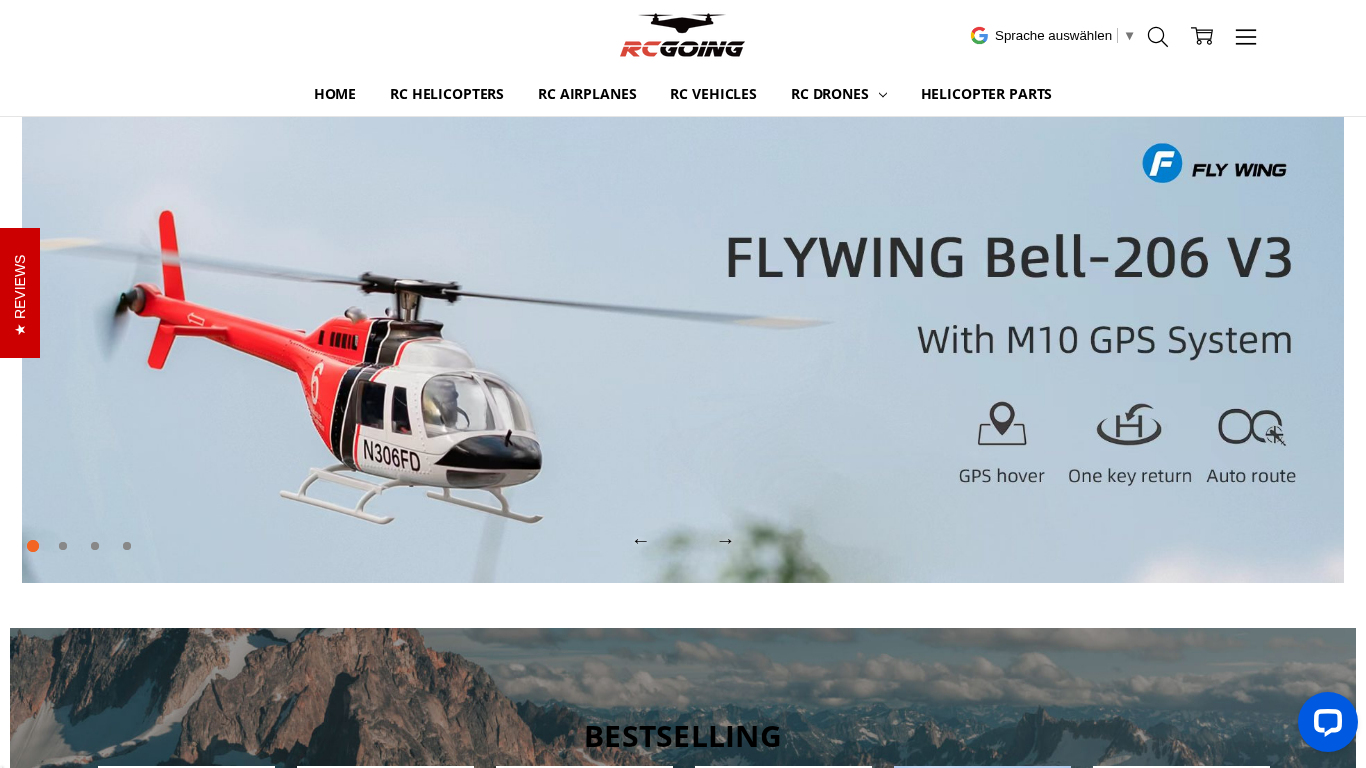 RCGoing Drone Affiliate Programma