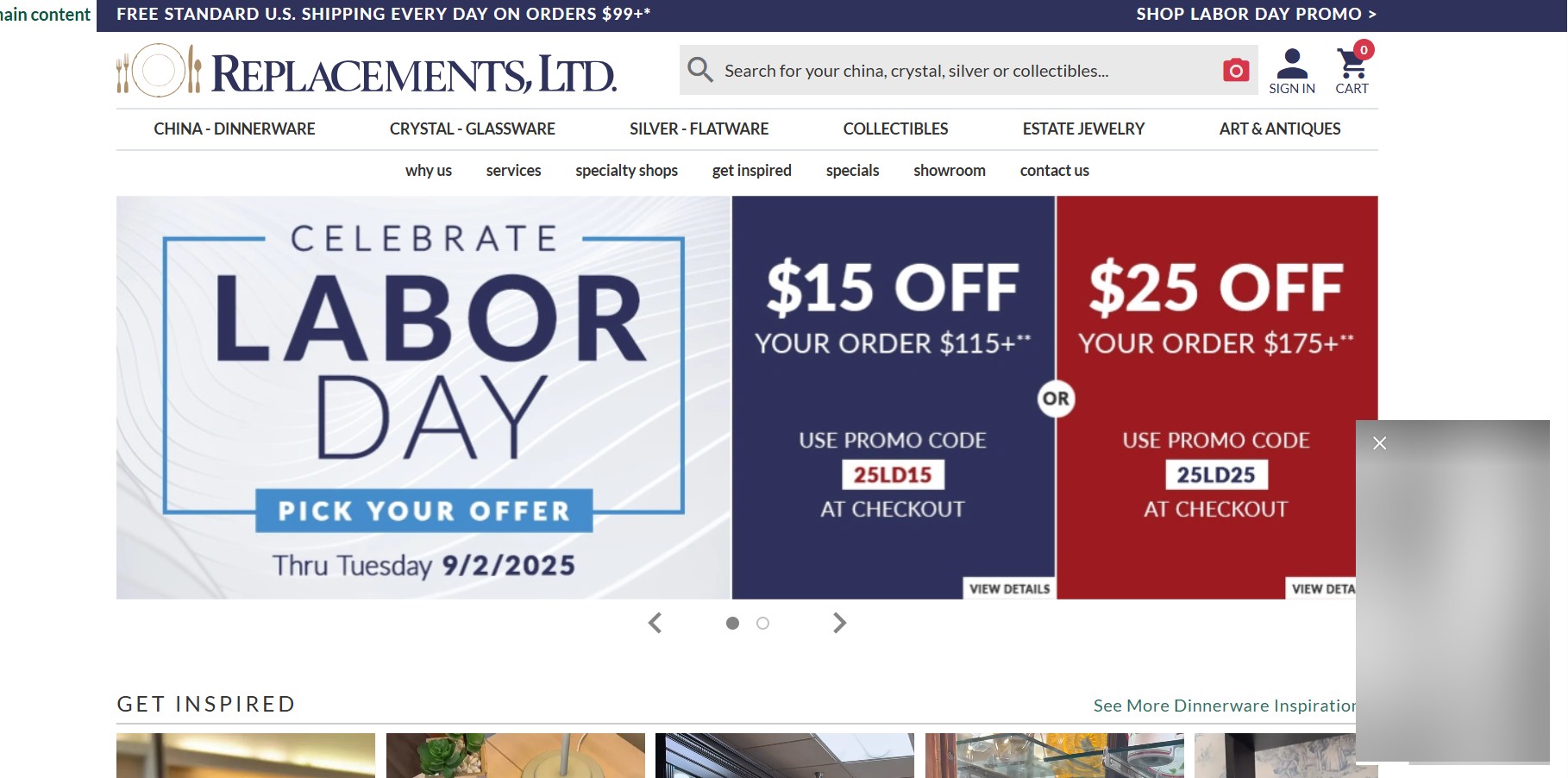 Replacements Affiliate Programma