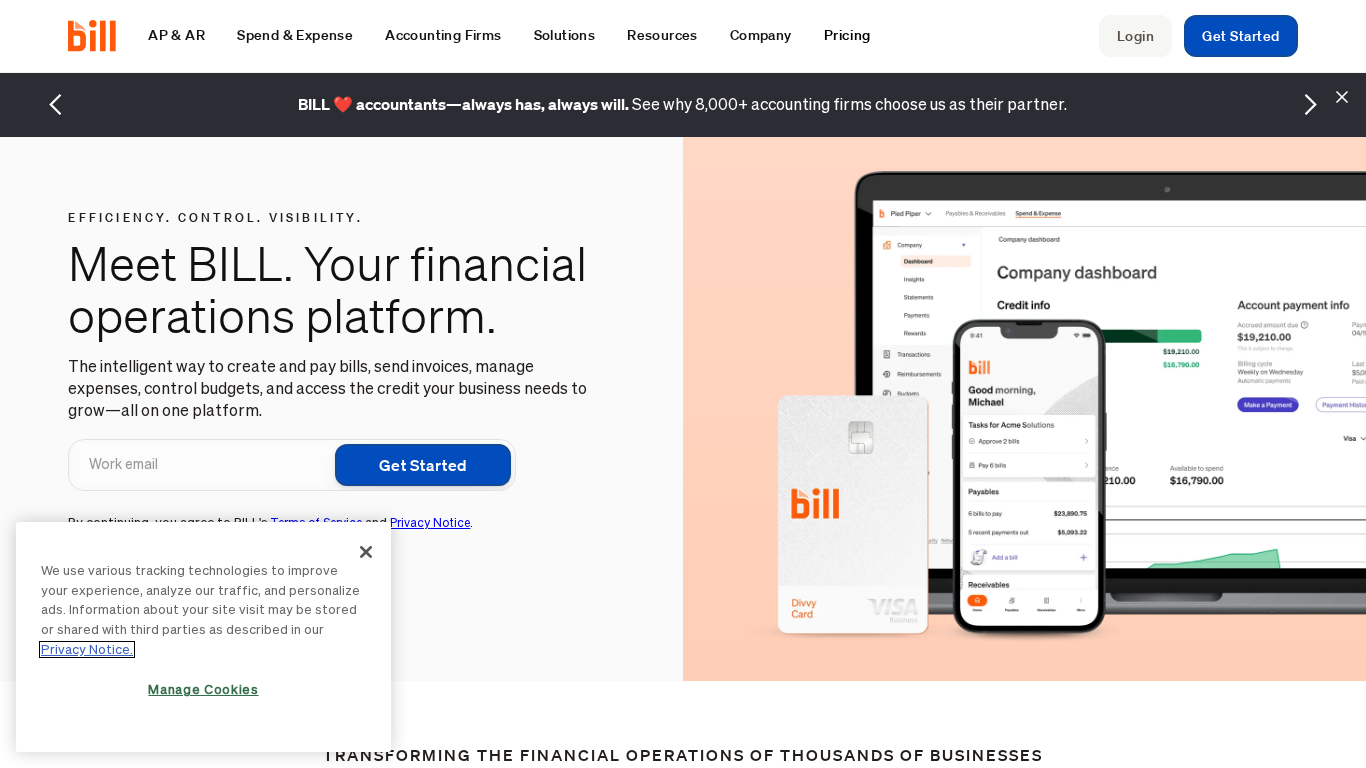 Revenue Bill Affiliate Programma
