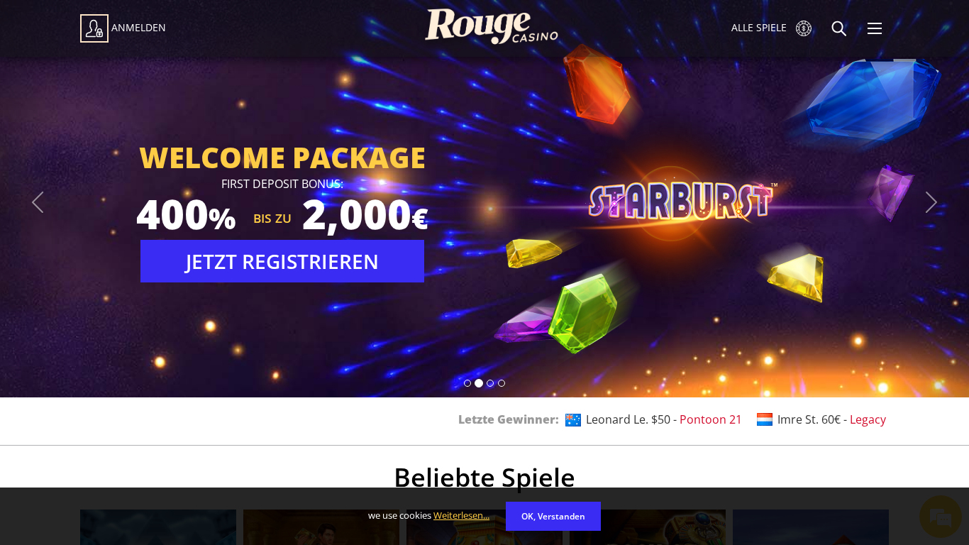 Rouge Casino Affiliate Programma