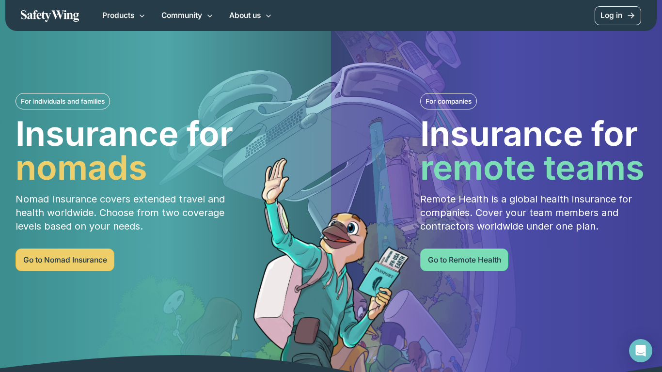 SafetyWing Affiliate Programma