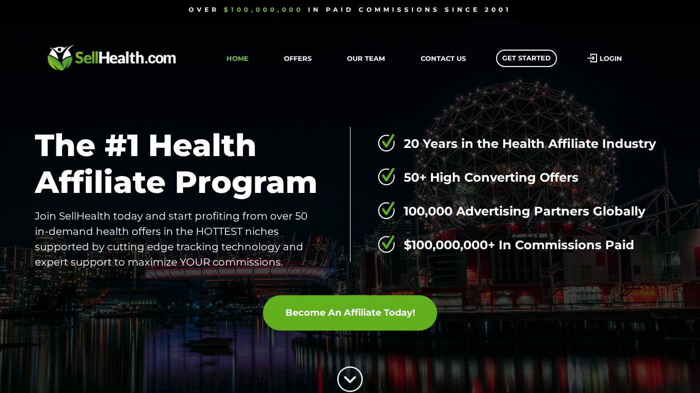 SellHealth Affiliate Programma