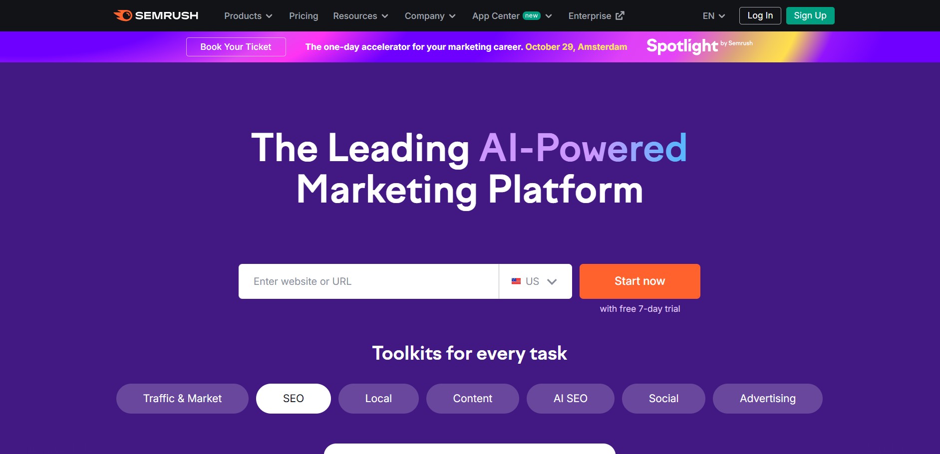 Semrush Affiliate Programma