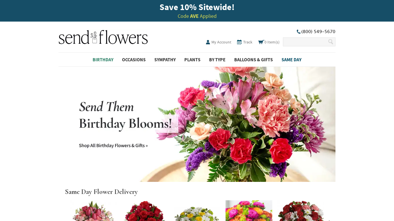 Send Flowers Affiliate Programma