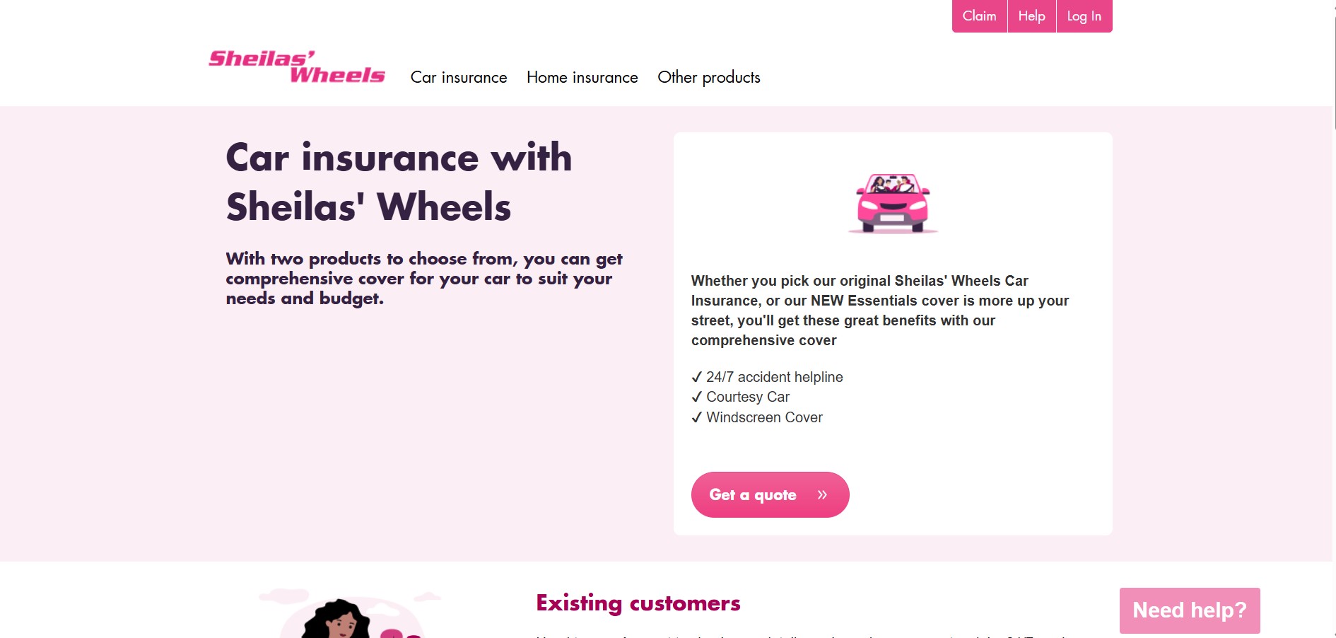 Sheilas' Wheels Verzekeringen Affiliate Programma