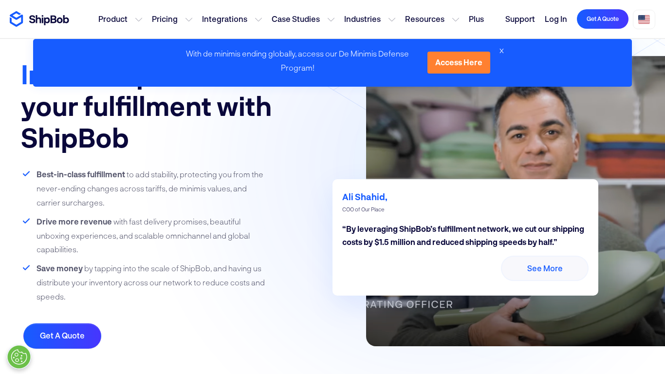 ShipBob Affiliate Programma