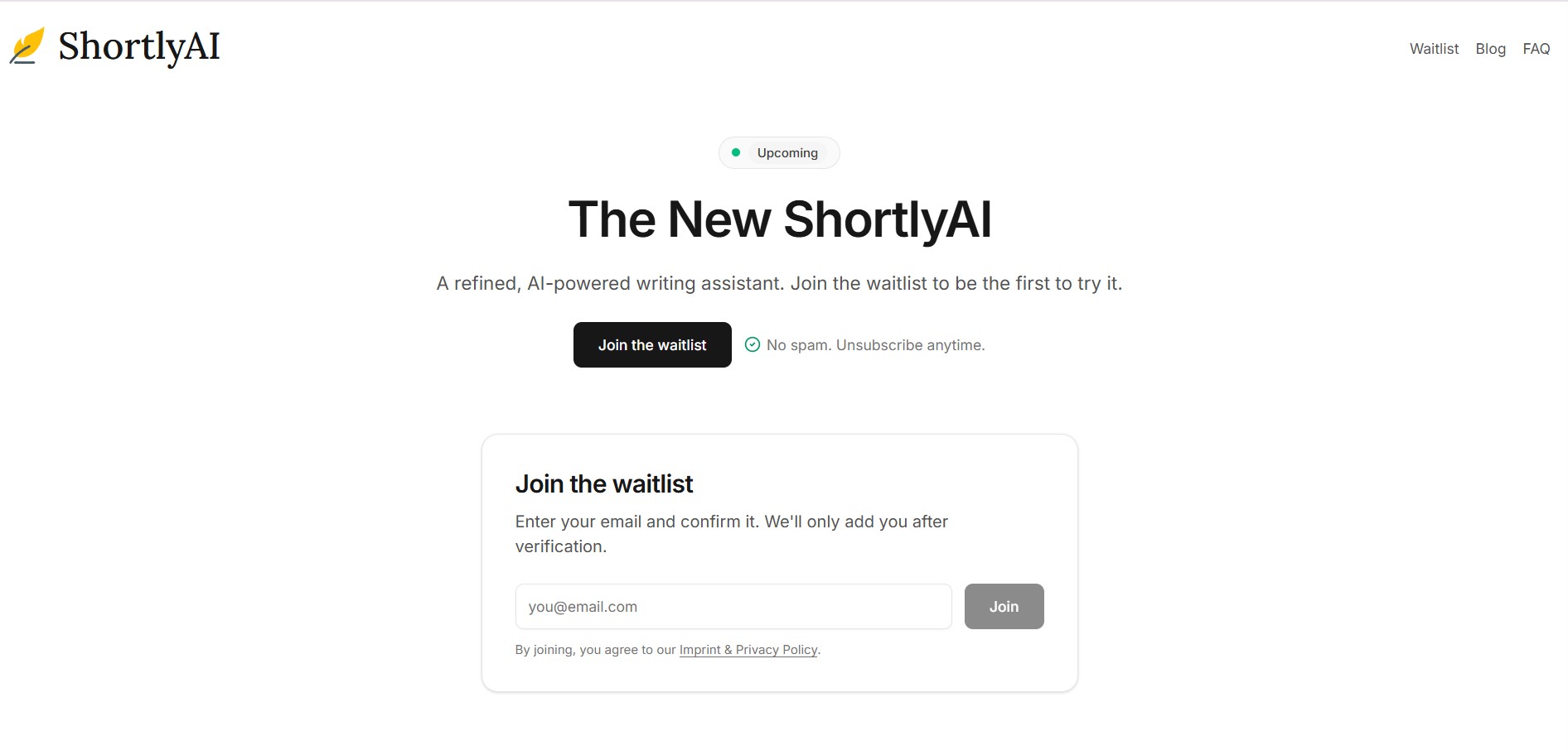 ShortlyAI Affiliate Programma