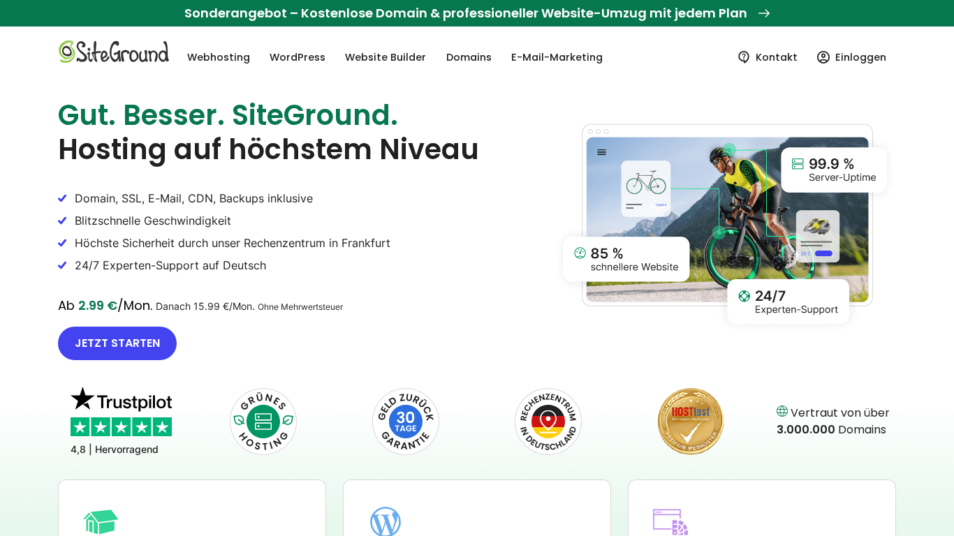 SiteGround Affiliate Programma