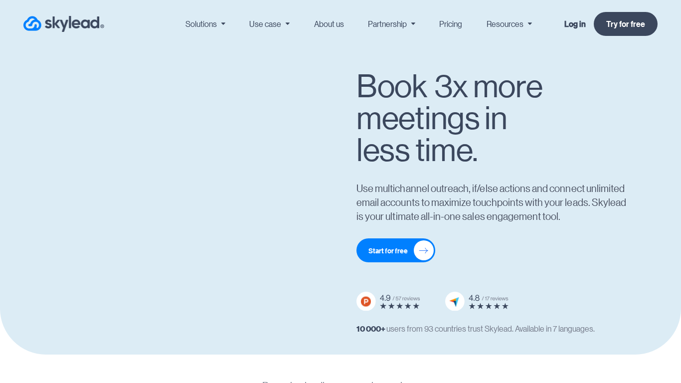 SkyLead Affiliate Programma