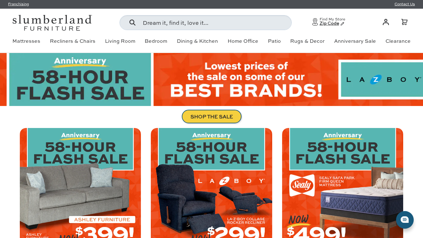 Slumberland Furniture Affiliate Programma