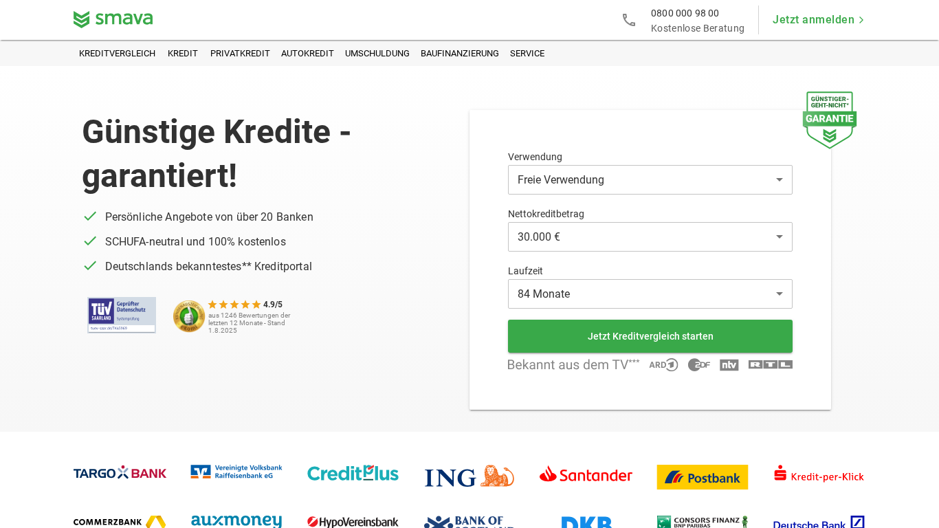 Smava Affiliate Programma
