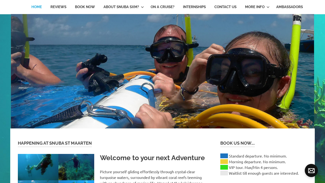 SNUBA SXM Affiliate Programma