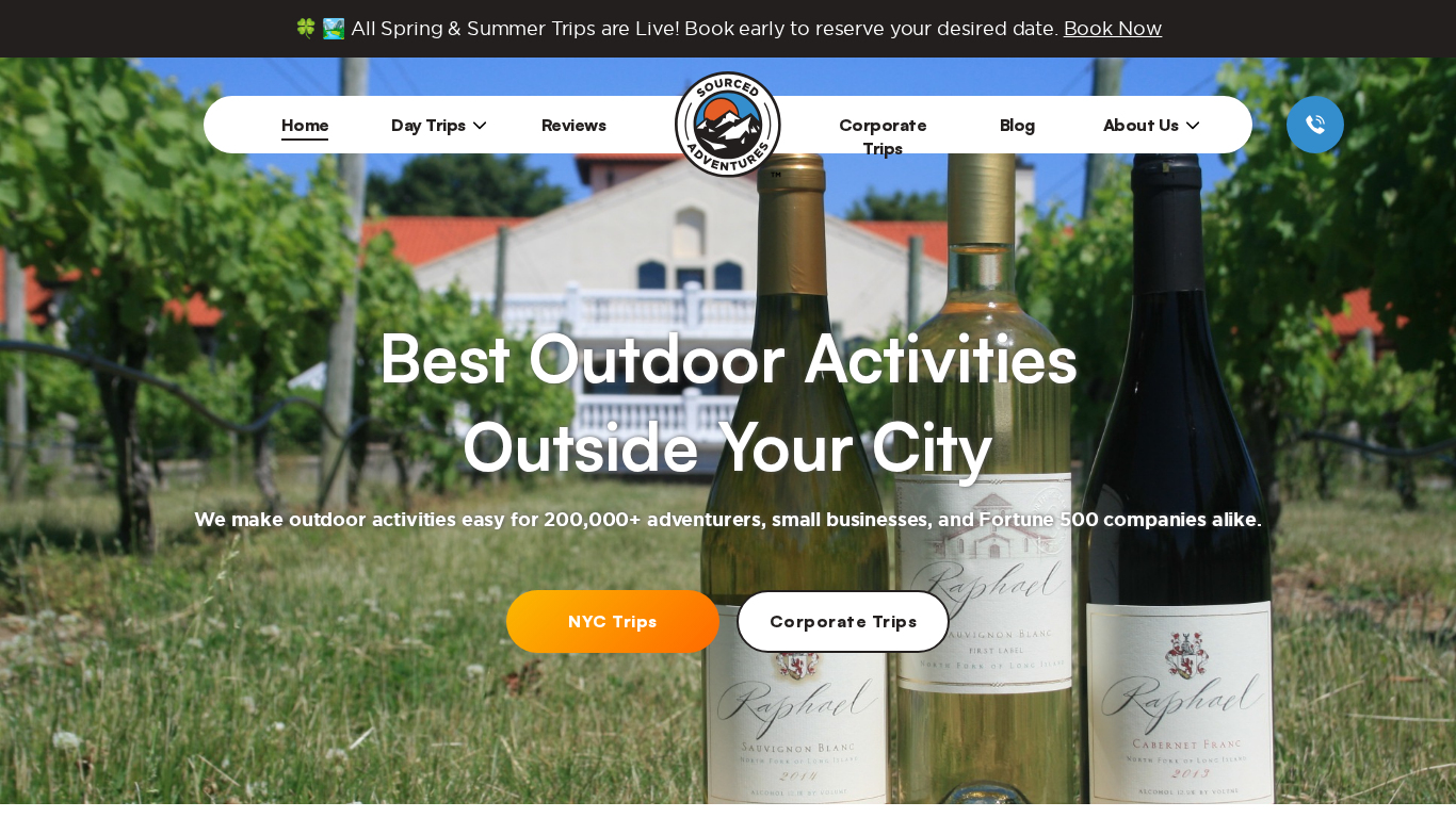 Sourced Adventures Affiliate Programma