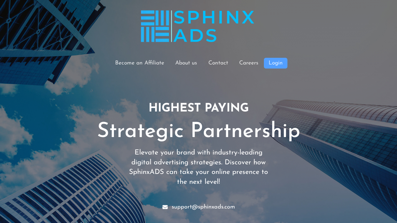SphinxAds Affiliate Programma