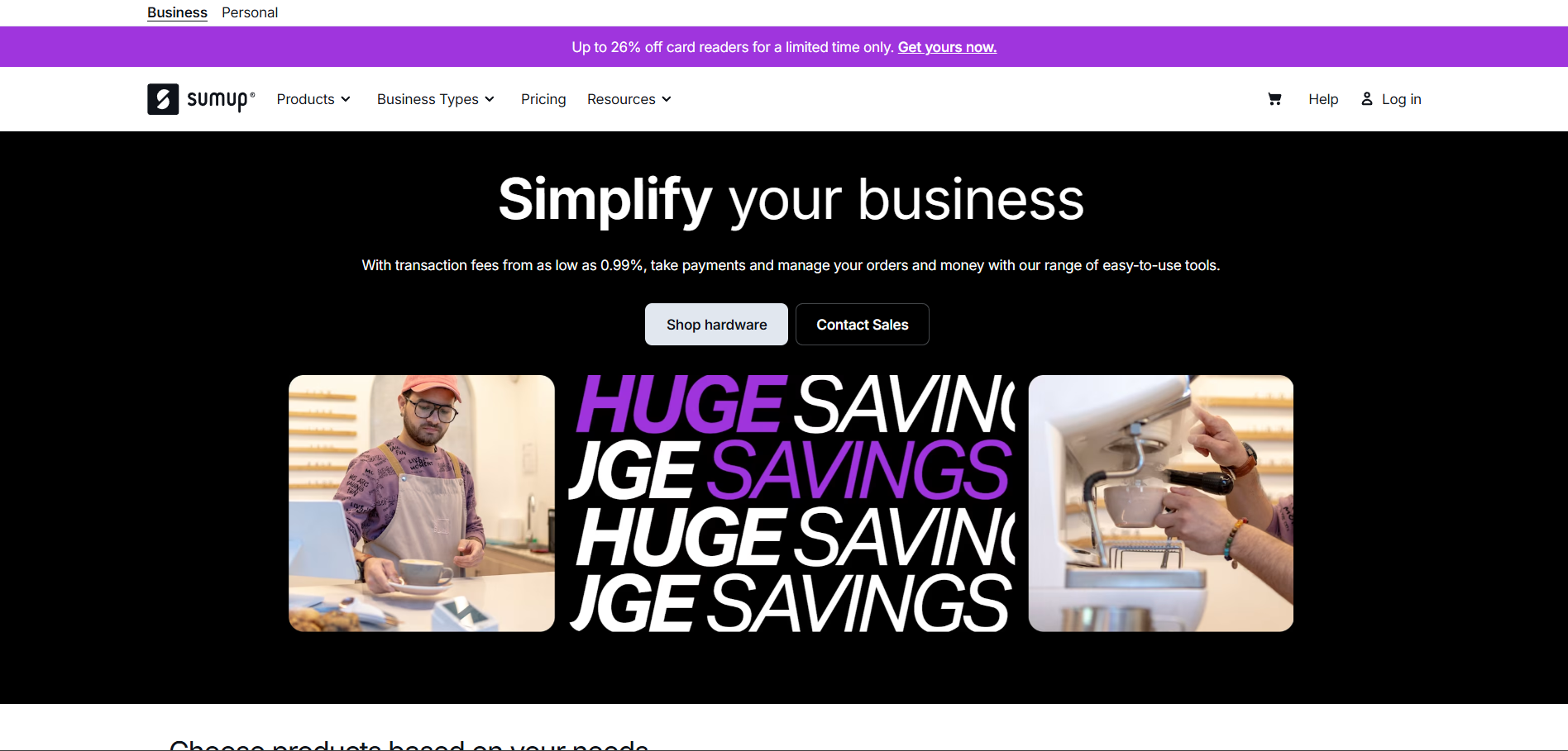 SumUp Sales Affiliate Programma