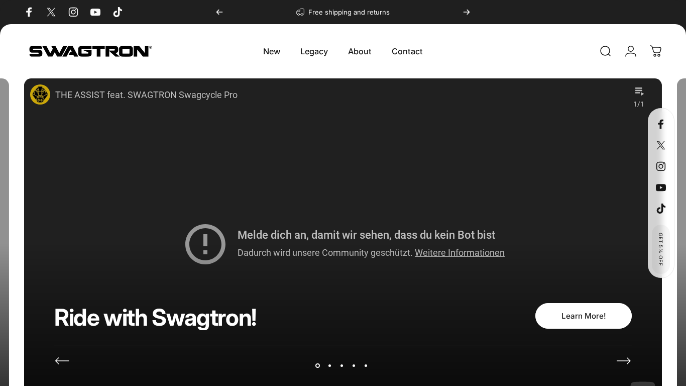 SwagTron Affiliate Programma