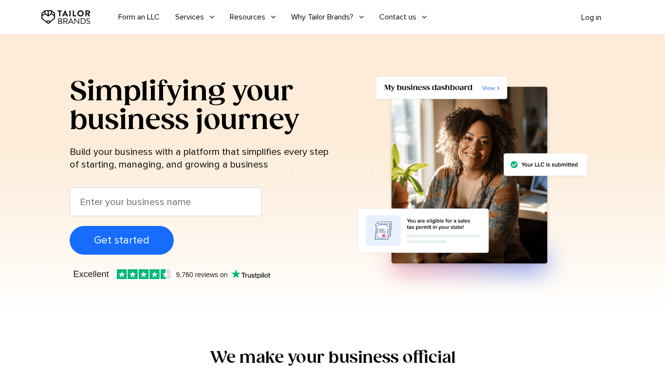 TailorBrands Affiliate Programma